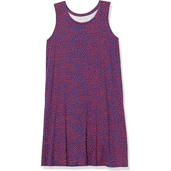 Flirty swing Small Polka Dots Women Tank Swing‎ Dress Size XL RefJ002 - Picture 10 of 12